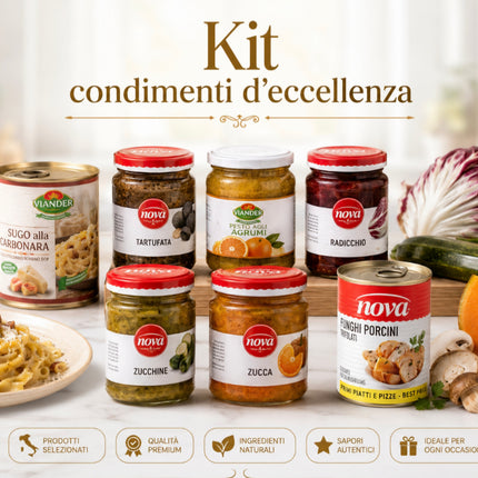 KIT CONDIMENTI D'ECCELLENZA